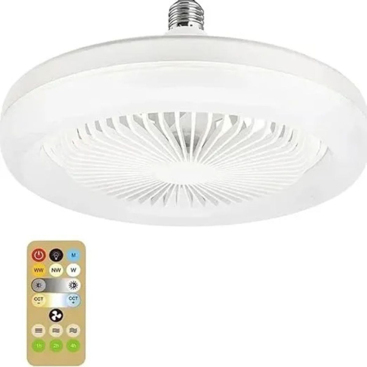 MOVI - Ventilador de Techo con Luz LED Integrada 3 en 1