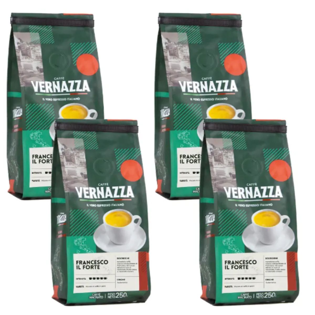 CAFFE VERNAZZA - Caffè Vernazza Francesco Il Forte Molido 1 kilo