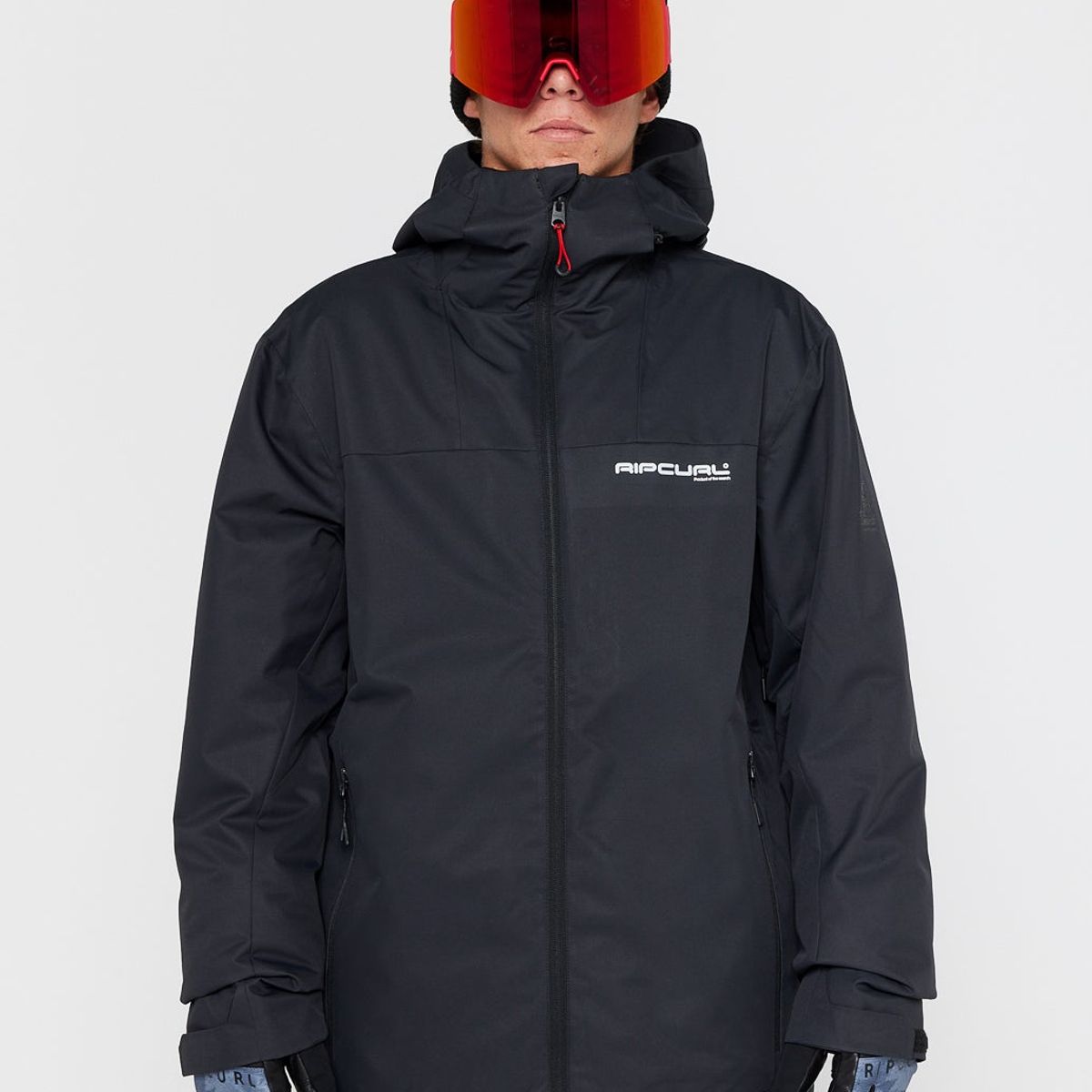 RIP CURL - Parka Snow Notch Negro Hombre Rip Curl