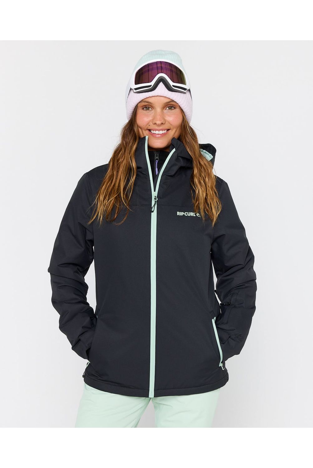 RIP CURL Parka Snow Betty Negro Mujer Rip Curl | Falabella Chile