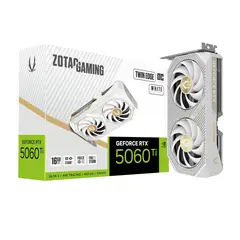 ZOTAC - Tarjeta De Video NVIDIA GeForce RTX 5060Ti Twin Edge OC White, 16GB GDDR7, 128-Bits