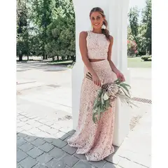 MI PLACARD - Conjunto de Novia Eva Palo Rosa