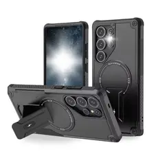 COMPUTECH - Funda Carcasa Samsung S26 Ultra Antigolpe Kickstand Mgsafe Transparente Samsung S26 Ultra