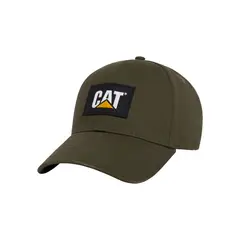 CAT - Jockey Algodón Hombre Patch Hat Verde