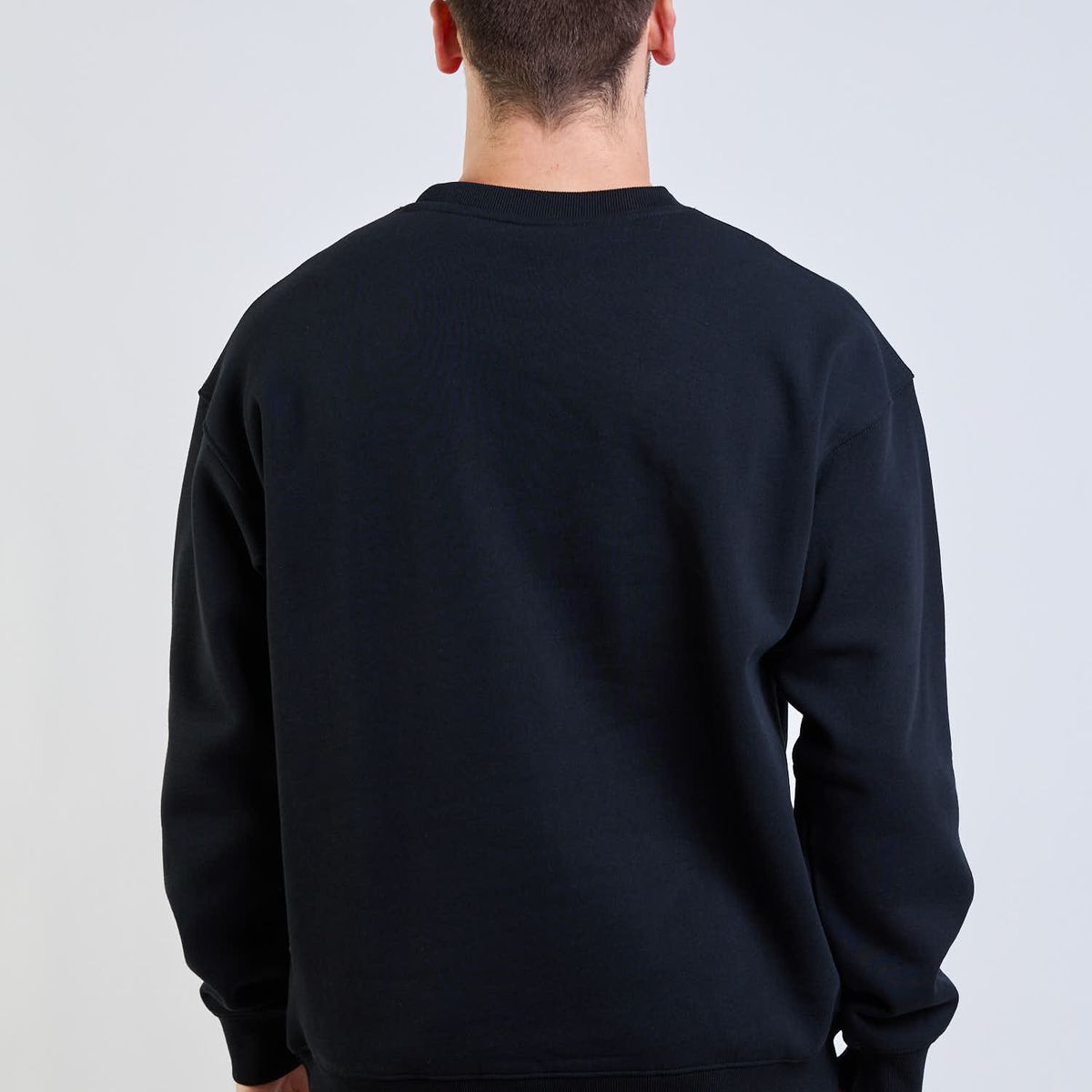 RUSTY - Poleron CR Rusty International Crew Negro Hombre Rusty