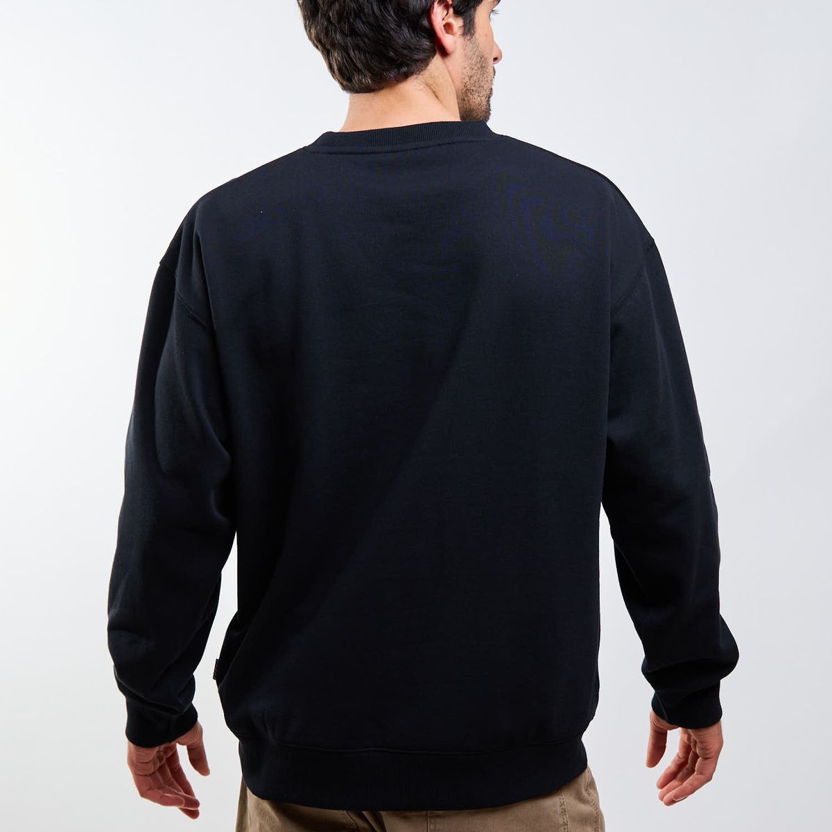 VOLCOM - Poleron CR Single Stone Crew Negro Hombre Volcom