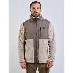 RUSTY - Poleron Chiporro Drift Co Beige Hombre