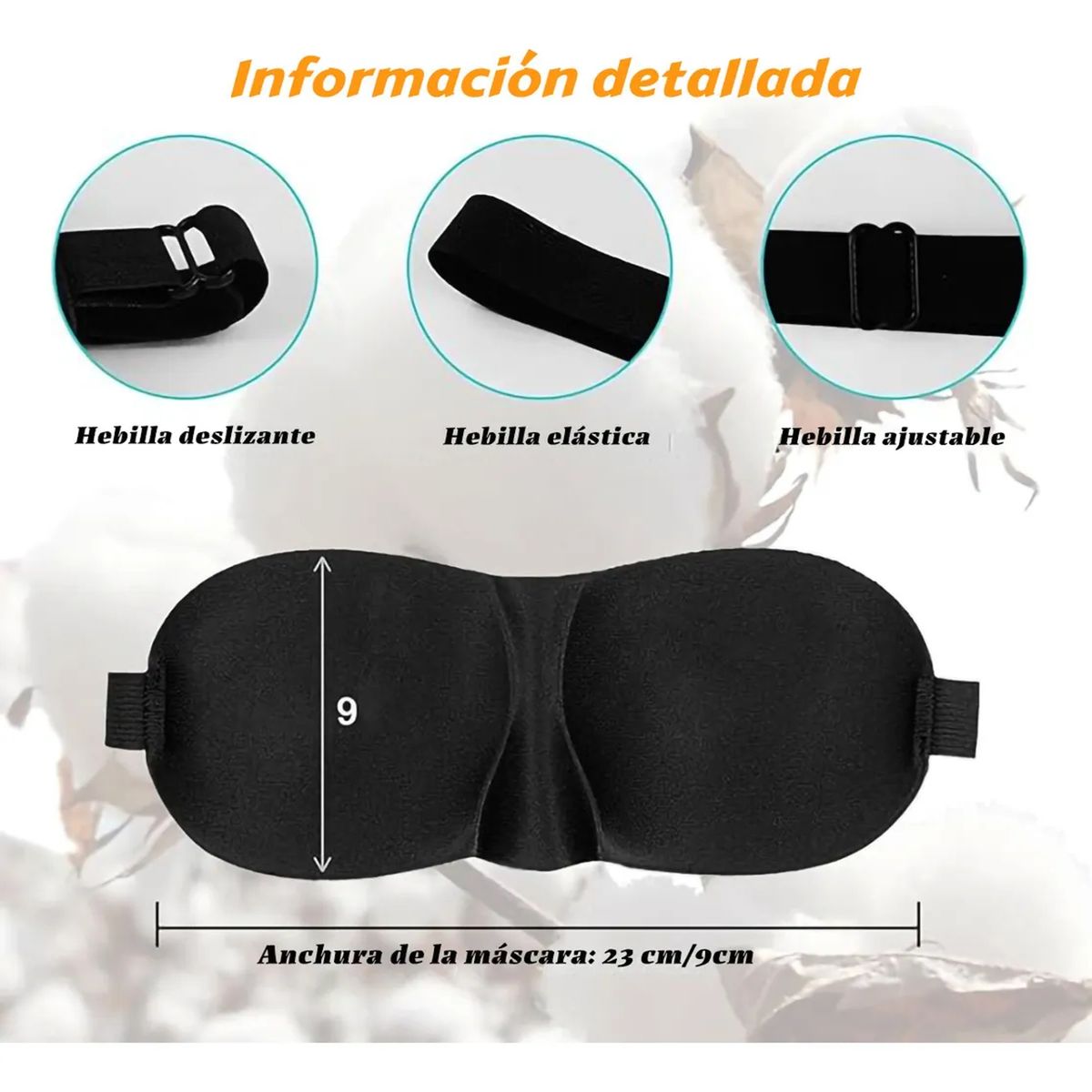 3D - PACK X2 ANTIFAZ 3D PARA DORMIR