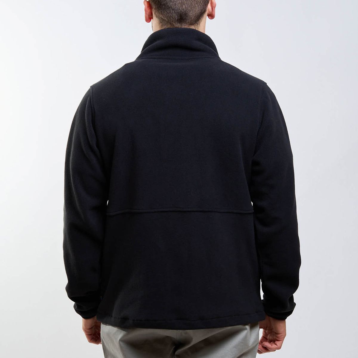 RUSTY - Poleron Polar Stonebat Negro Hombre Rusty