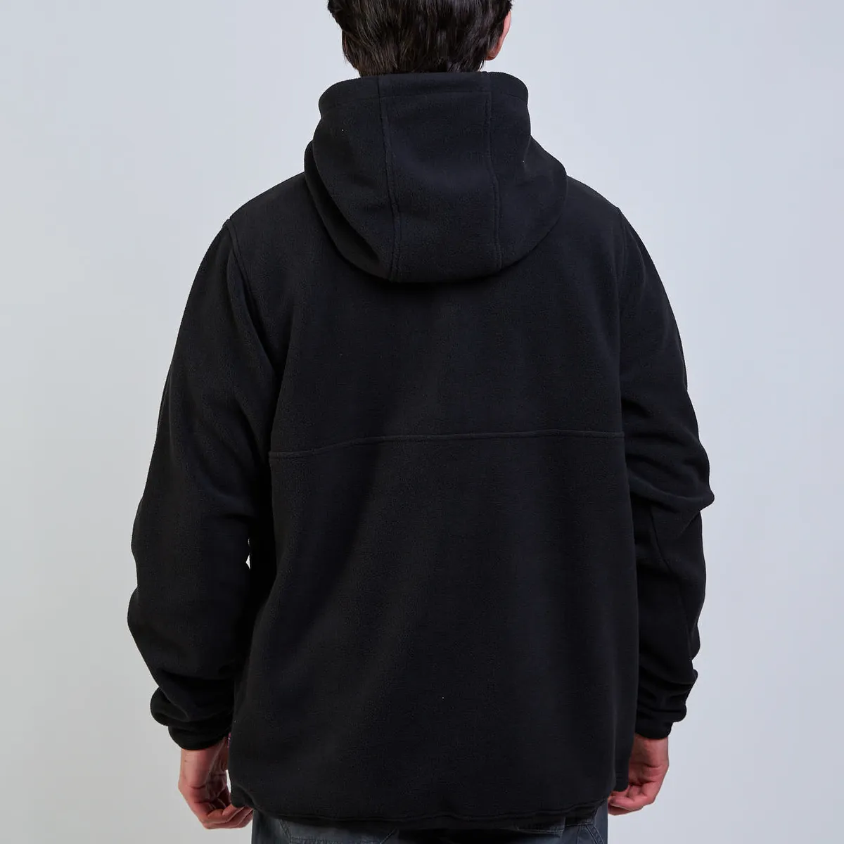 VOLCOM - Poleron Polar Search Zip Crew Negro Hombre Volcom