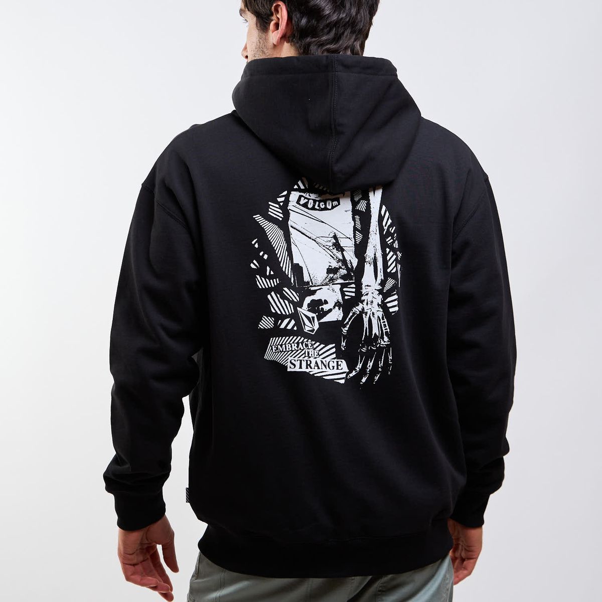 VOLCOM - Poleron FZ Kun N Rip Zip Negro Hombre Volcom