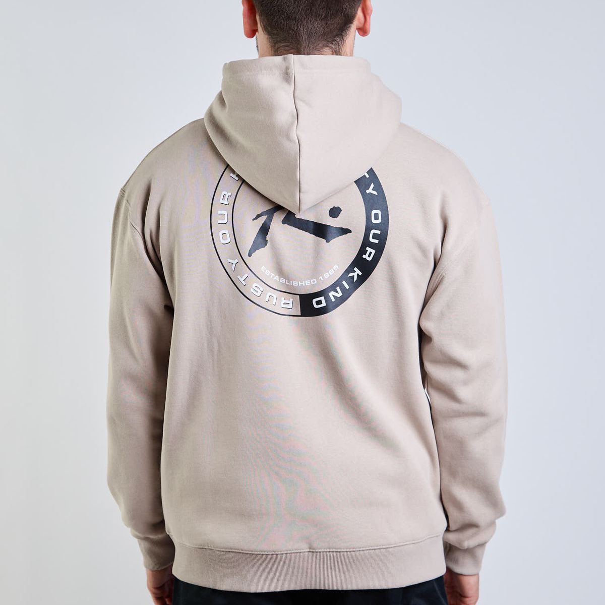 RUSTY - Poleron FZ Fifty Beige Hombre Rusty