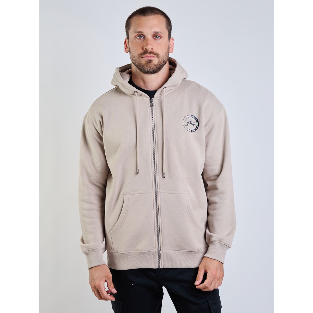 RUSTY - Poleron FZ Fifty Beige Hombre Rusty