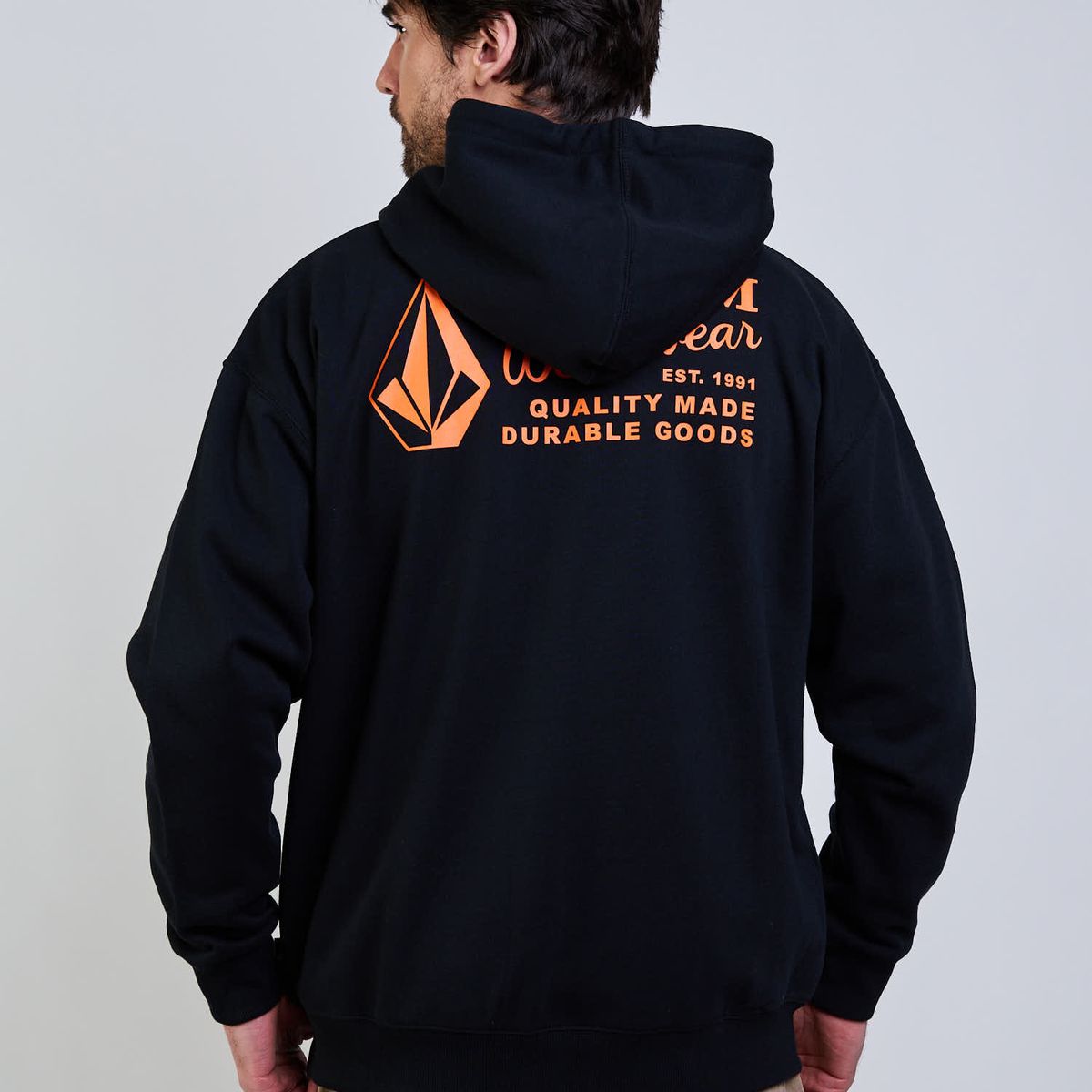 VOLCOM - Poleron FZ Volcom Workwear Zip Negro Hombre Volcom