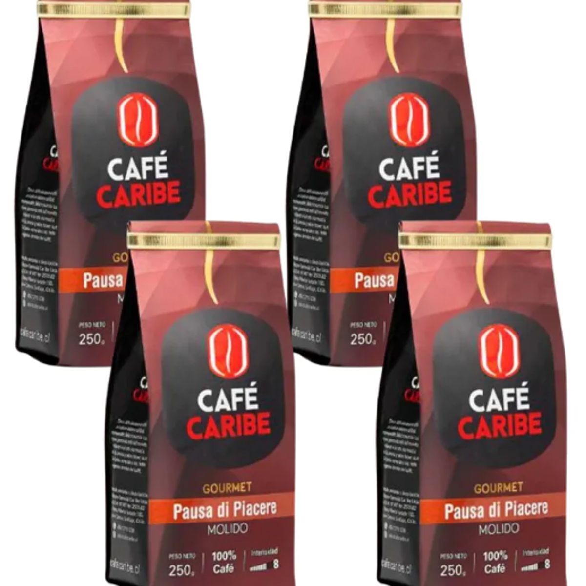 CAFE CARIBE - Café Caribe Pausa Di Piacere Gourmet - 1kilo Molido