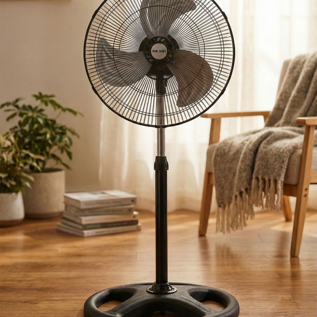 PALSON - Ventilador multiusos 3 en 1 potencia 50W y 3 Velocidades Aspas de Metal 18 Pulgadas Marca Palson