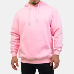 LIKE SHOP - Polerón Canguro Hombre Forro Interior Polar Con Gorro Y105