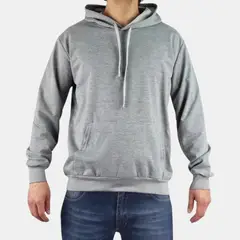 LIKE SHOP - Polerón Canguro Hombre Forro Interior Polar Con Gorro Y105