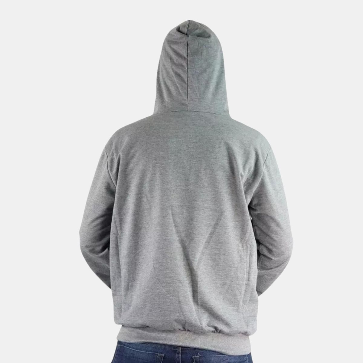 LIKE SHOP - Polerón Canguro Hombre Forro Interior Polar Con Gorro Z105
