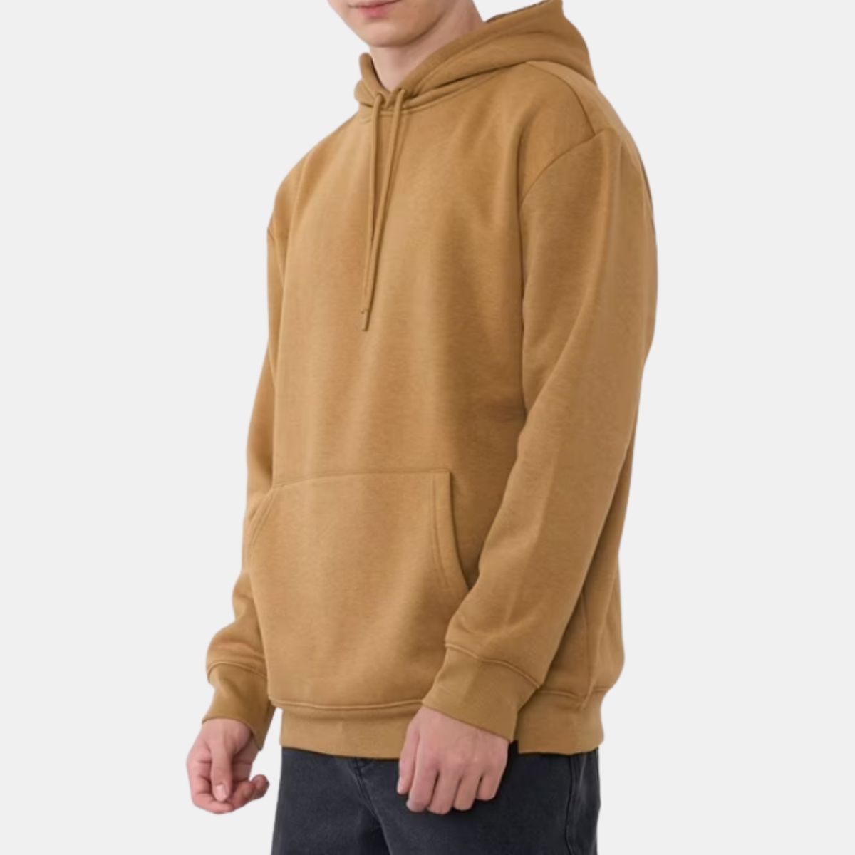 LIKE SHOP - Polerón Canguro Hombre Forro Interior Polar Con Gorro Z105