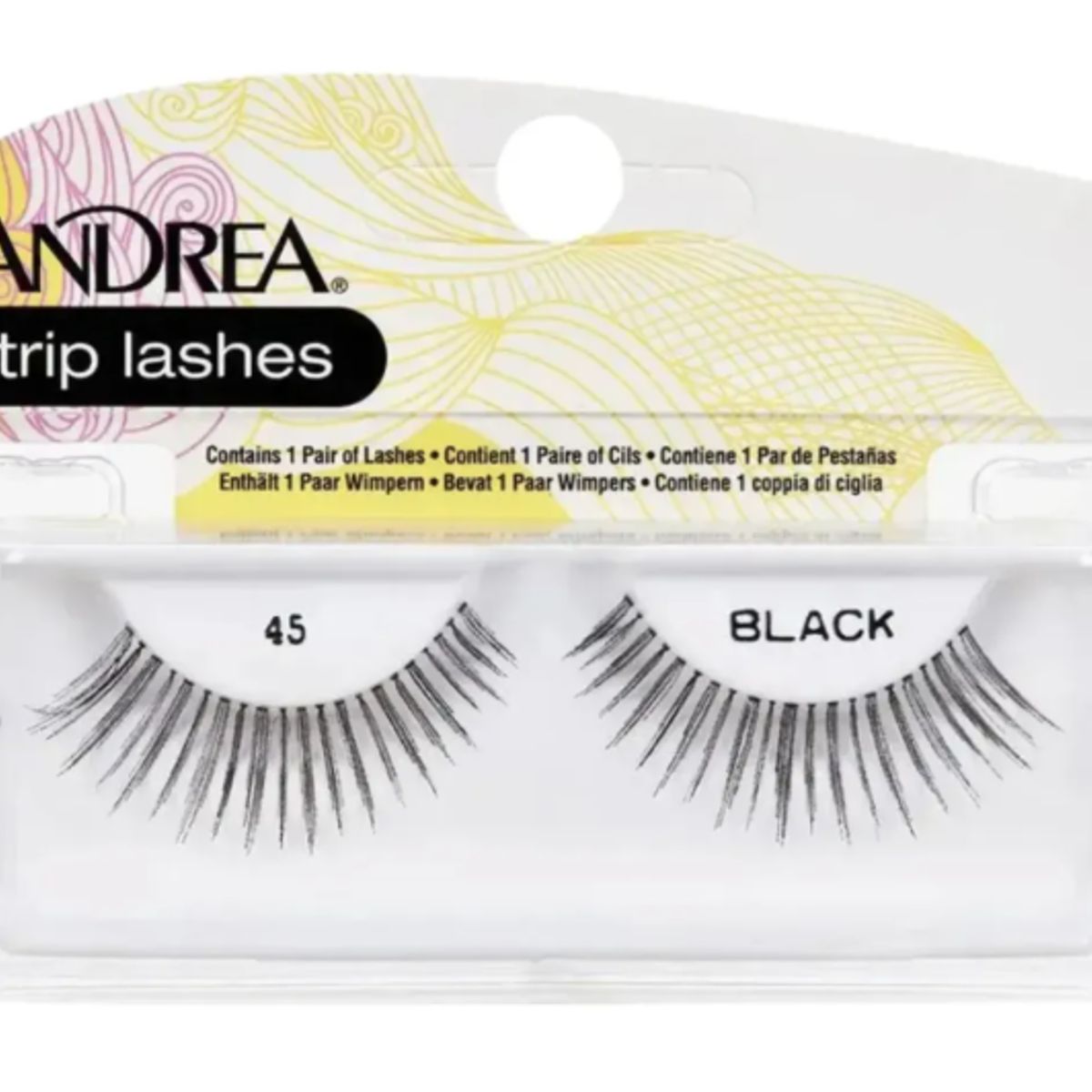 GENERICO - Pestañas Postizas Andrea Strip Lashes Modelo 45