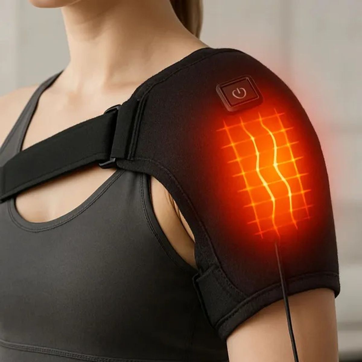 MOVI - Hombrera con Calor para alivio del dolor