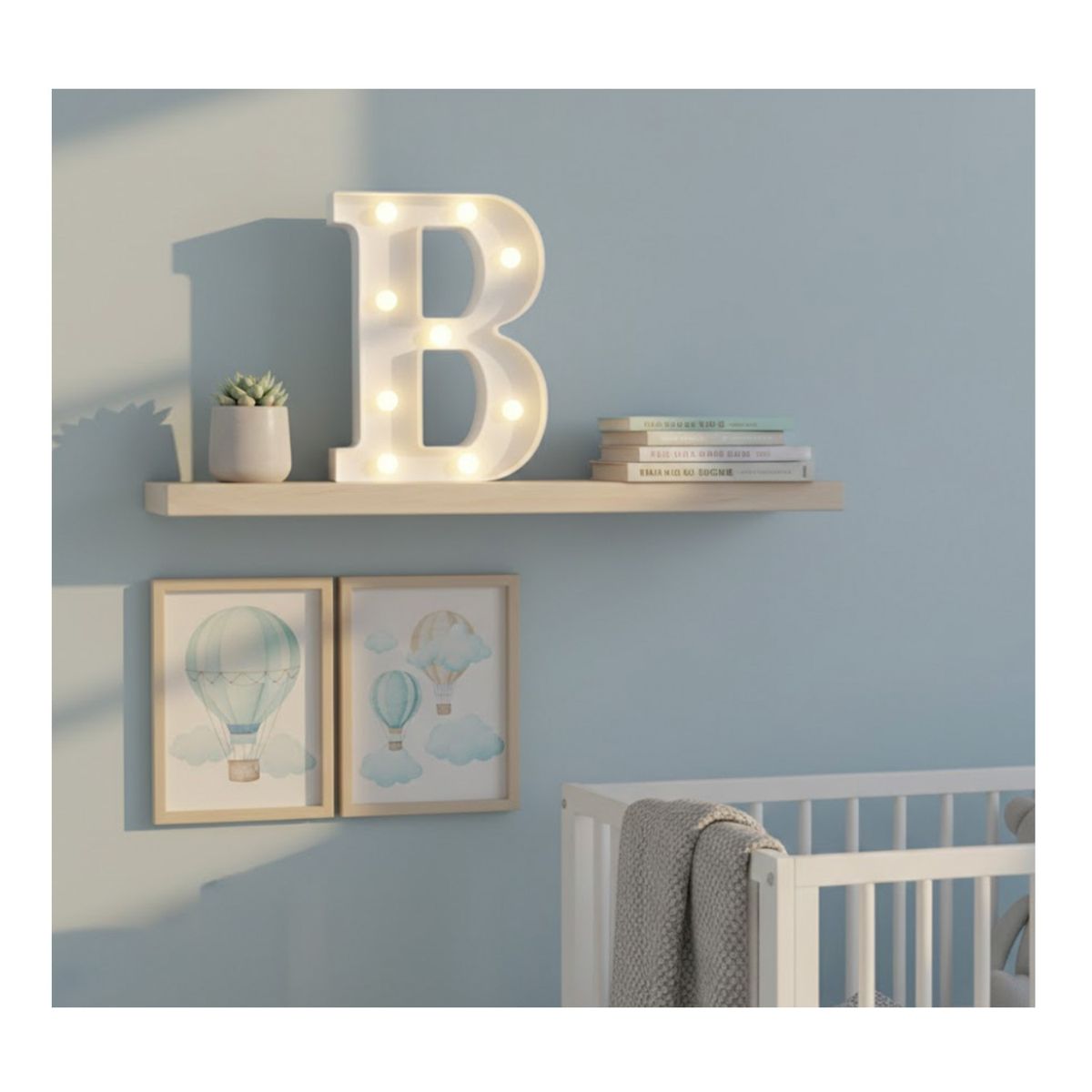 GENERICO - Letra Luminosa Led Rígido Para Decoración B