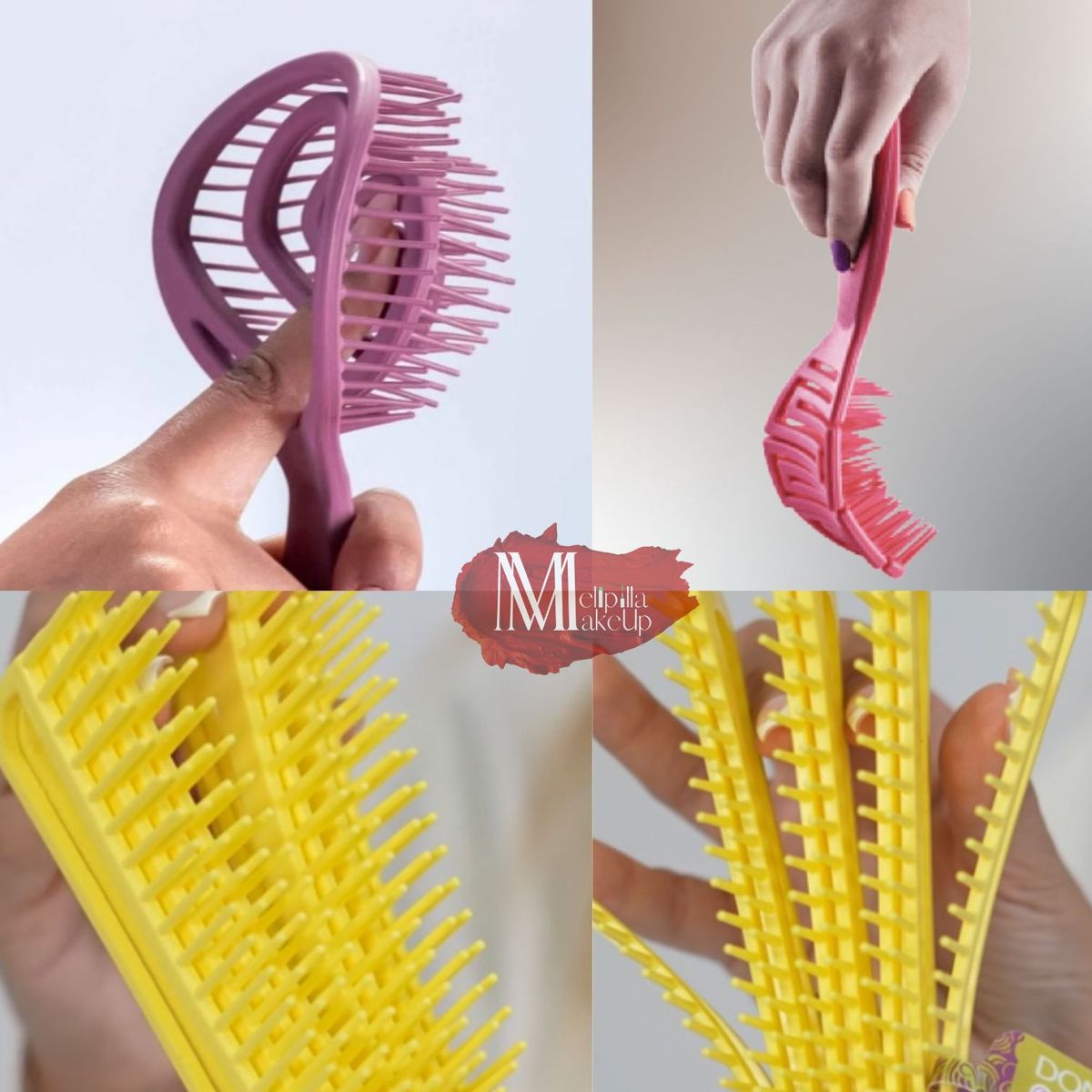 GENERICO - Cepillo moldeador y definidor Pirulito de silicón resistente Dompel