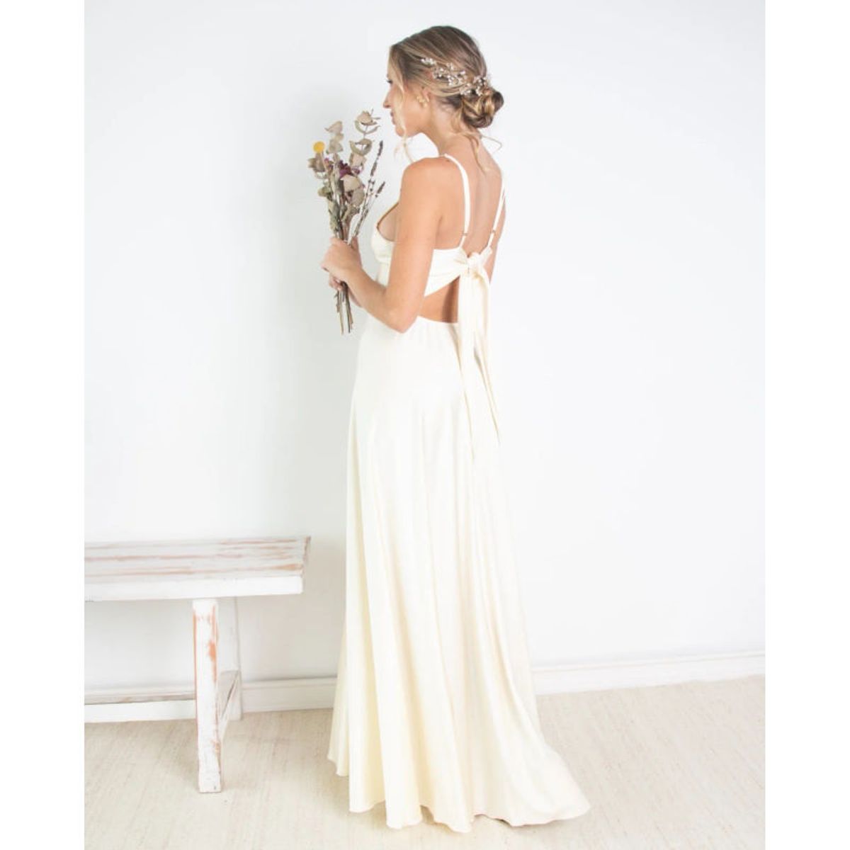 MI PLACARD - Vestido Largo de Novia Antonia Crema
