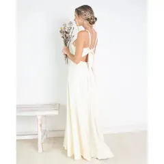 MI PLACARD - Vestido Largo de Novia Antonia Crema