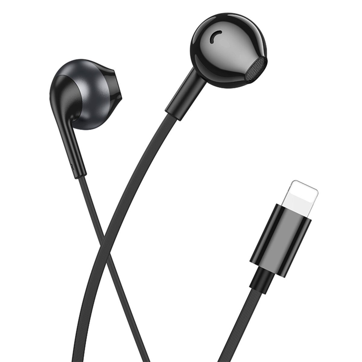 HOCO - Audífono Hoco M115 Lightning Negro
