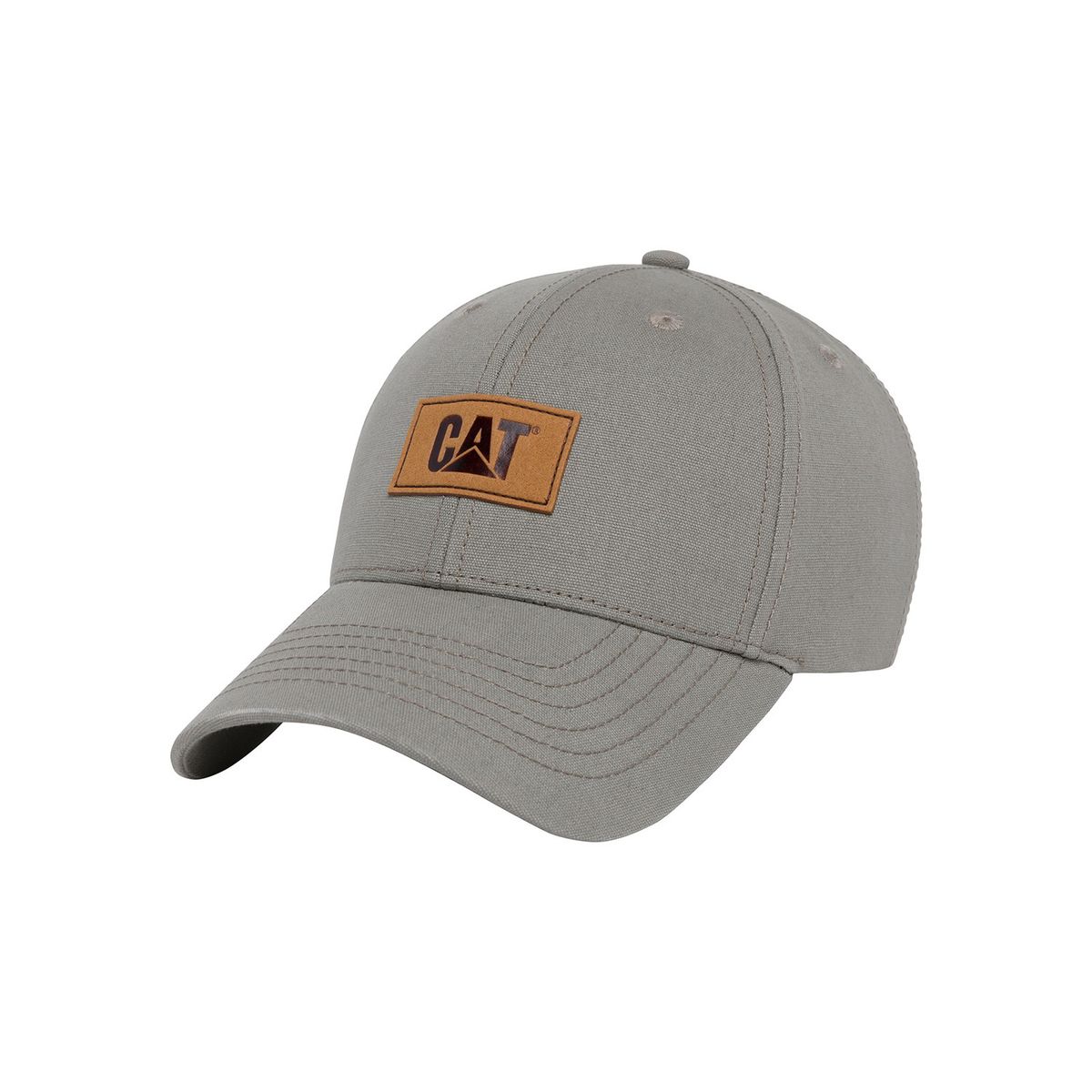 CAT - Jockey Algodón Mujer Logo Leather Patch H Gris CAT