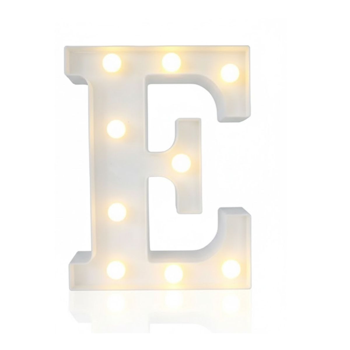 GENERICO - Letra Luminosa Led Rígido Para Decoración E