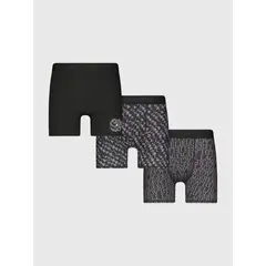KARL LAGERFELD - Pack de 3 bóxers con estampado espiral y logo