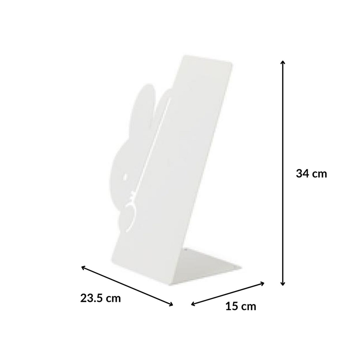 AP JUNIOR - Tablero de mesa metal Magnético Miffy Peek-A-Boo color Azul