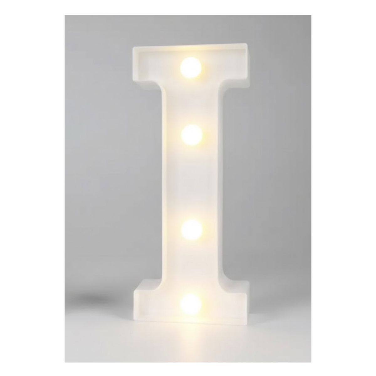 GENERICO - Letra Luminosa Led Rígido Para Decoración I