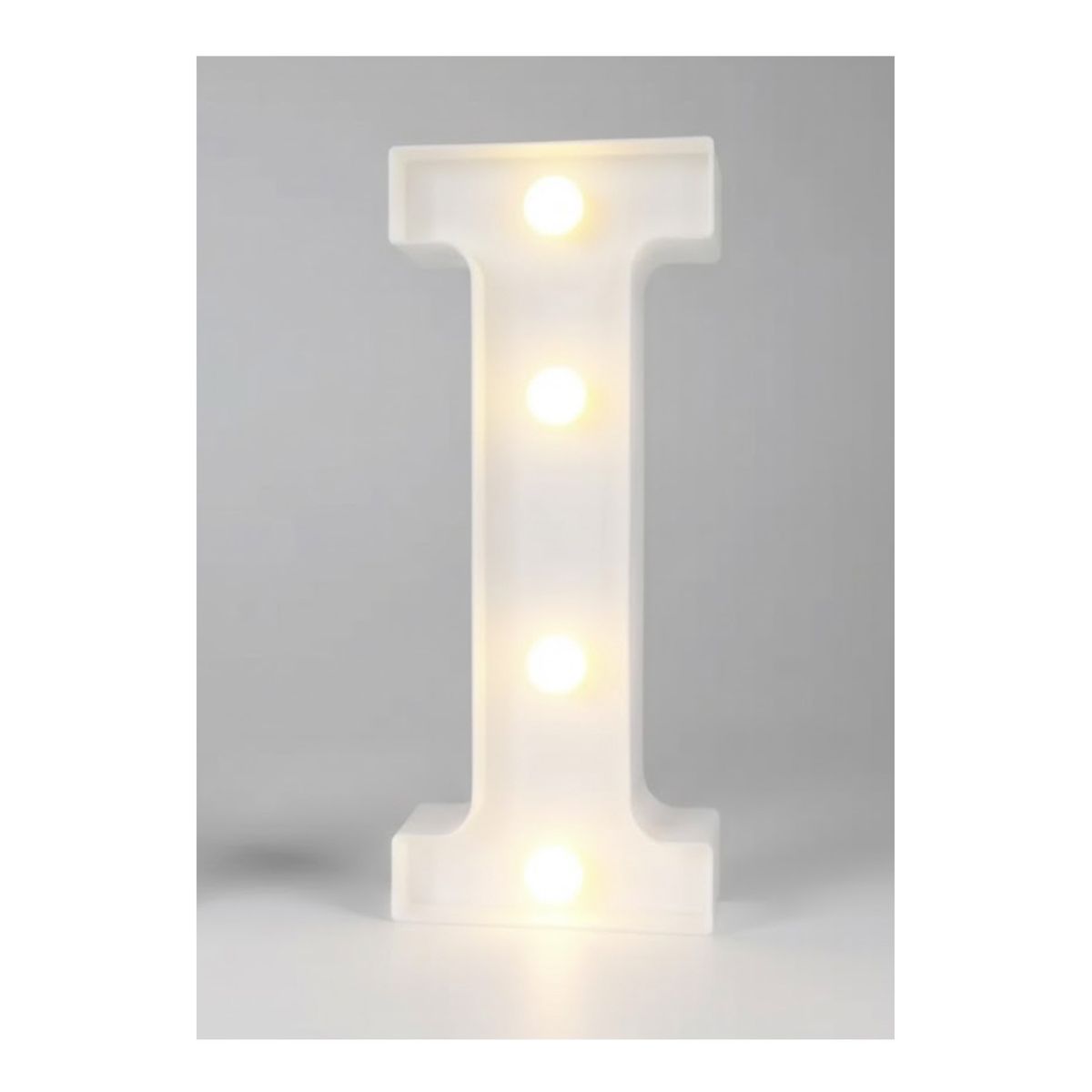 GENERICO - Letra Luminosa Led Rígido Para Decoración I