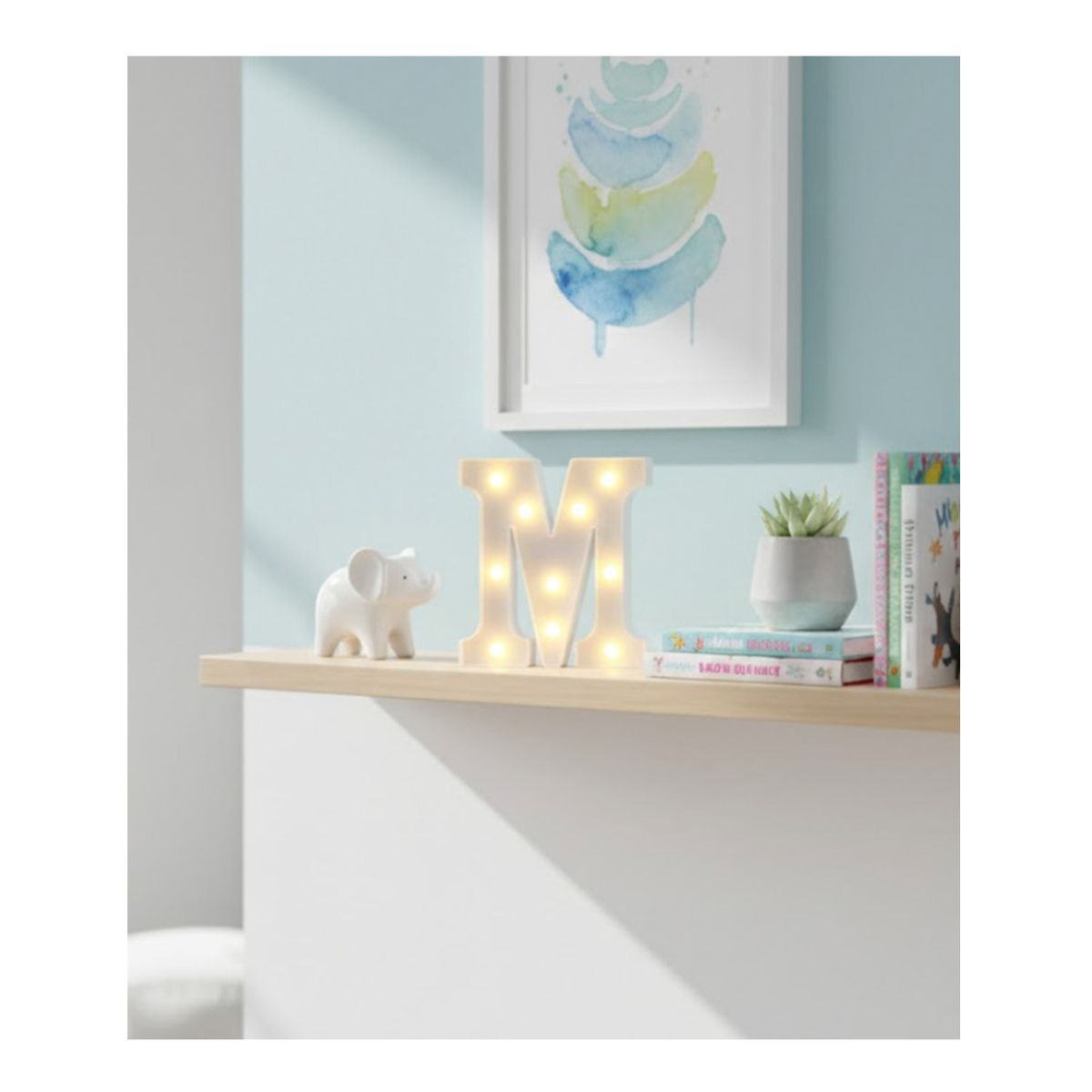 GENERICO - Letra Luminosa Led Rígido Para Decoración M