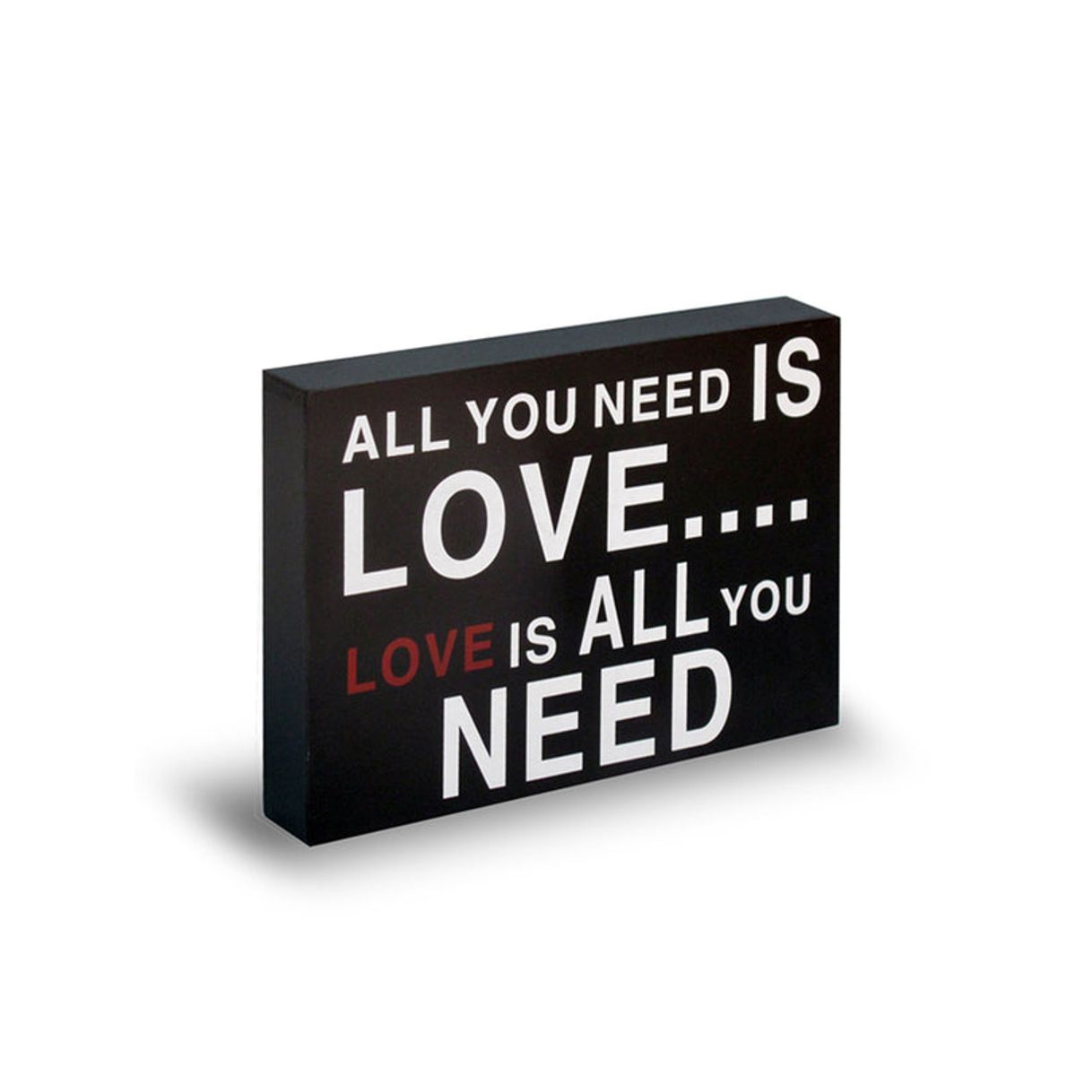 VGO - Adorno ladrillo 18x25 madera color con leyenda Mod3 Diseño 3 Vgo