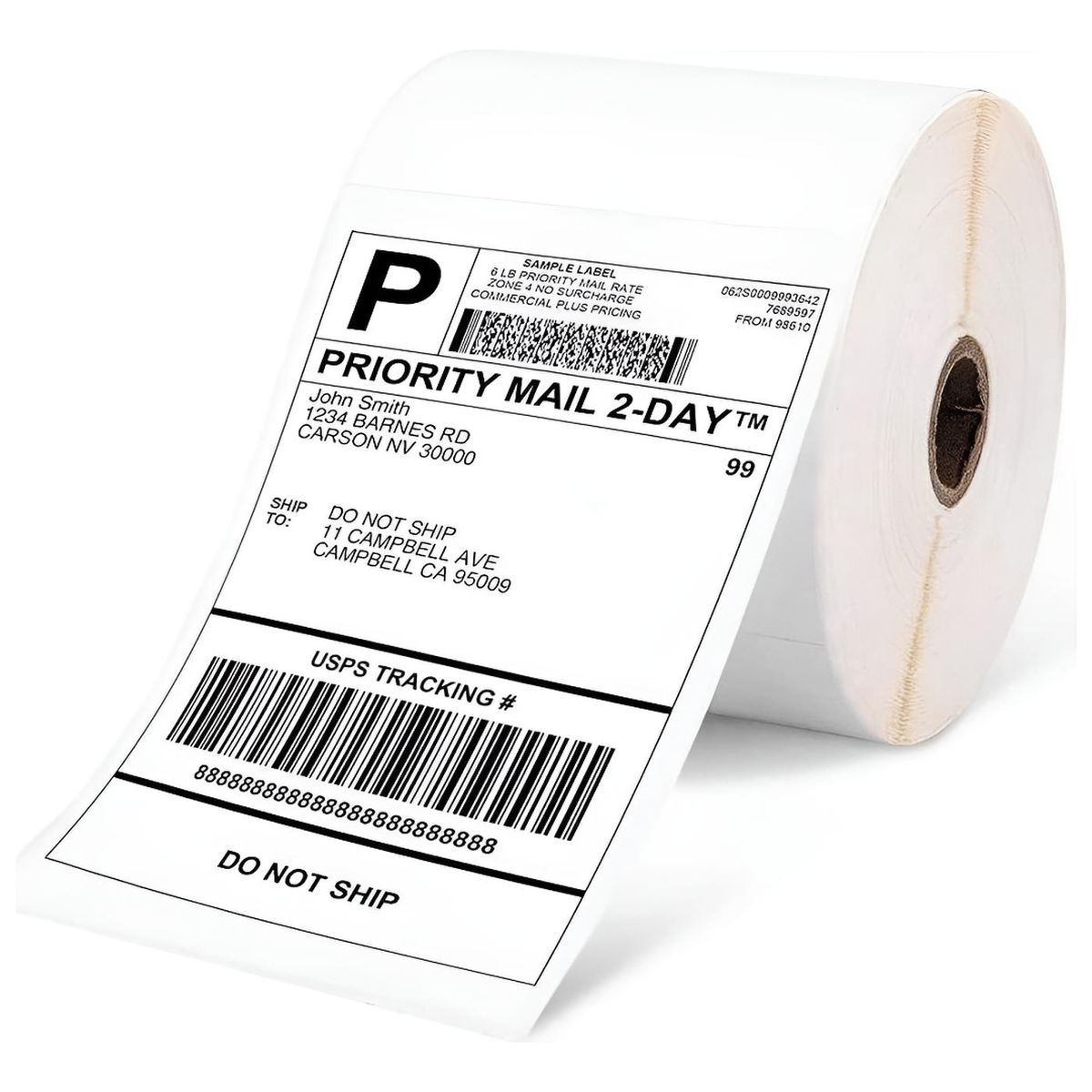 JAGIMA - Etiquetas Térmicas Autoadhesivas Rollo 100X150 Mm 500 Ud