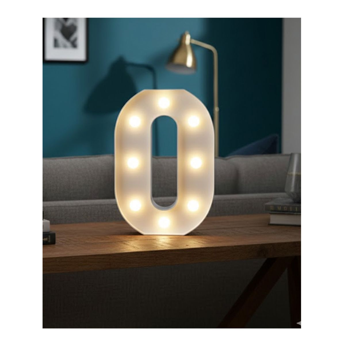 GENERICO - Letra Luminosa Led Rígido Para Decoración O