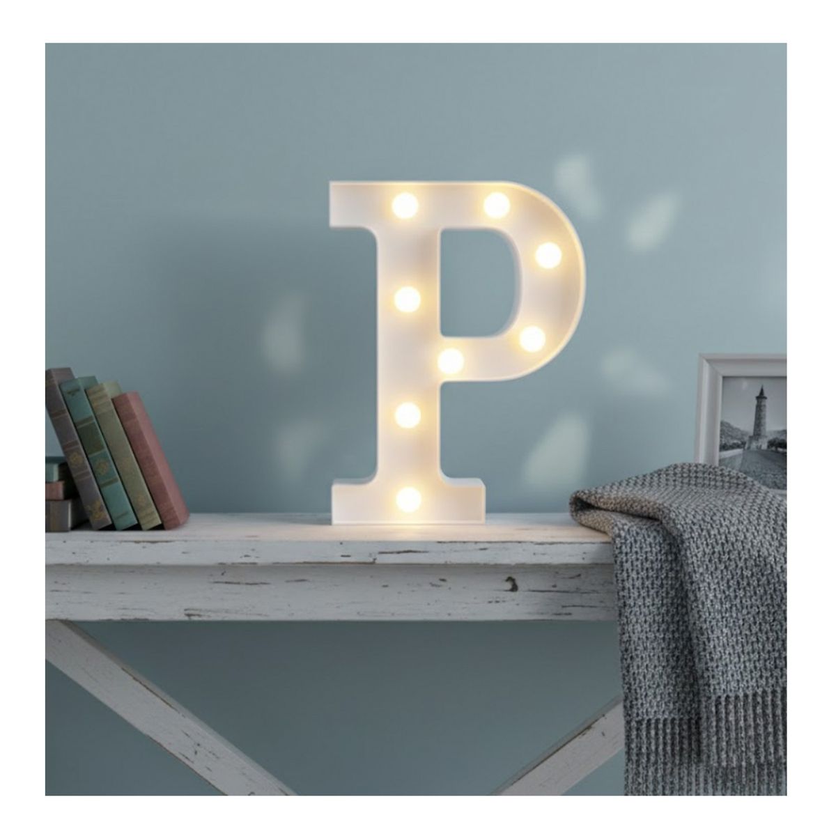 GENERICO - Letra Luminosa Led Rígido Para Decoración P