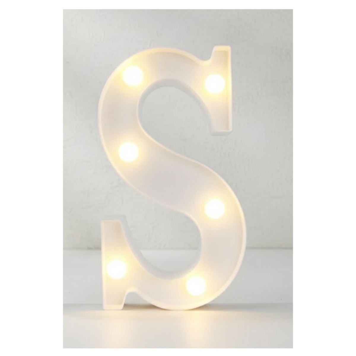GENERICO - Letra Luminosa Led Rígido Para Decoración S