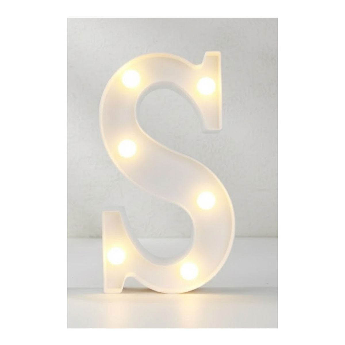 GENERICO - Letra Luminosa Led Rígido Para Decoración S
