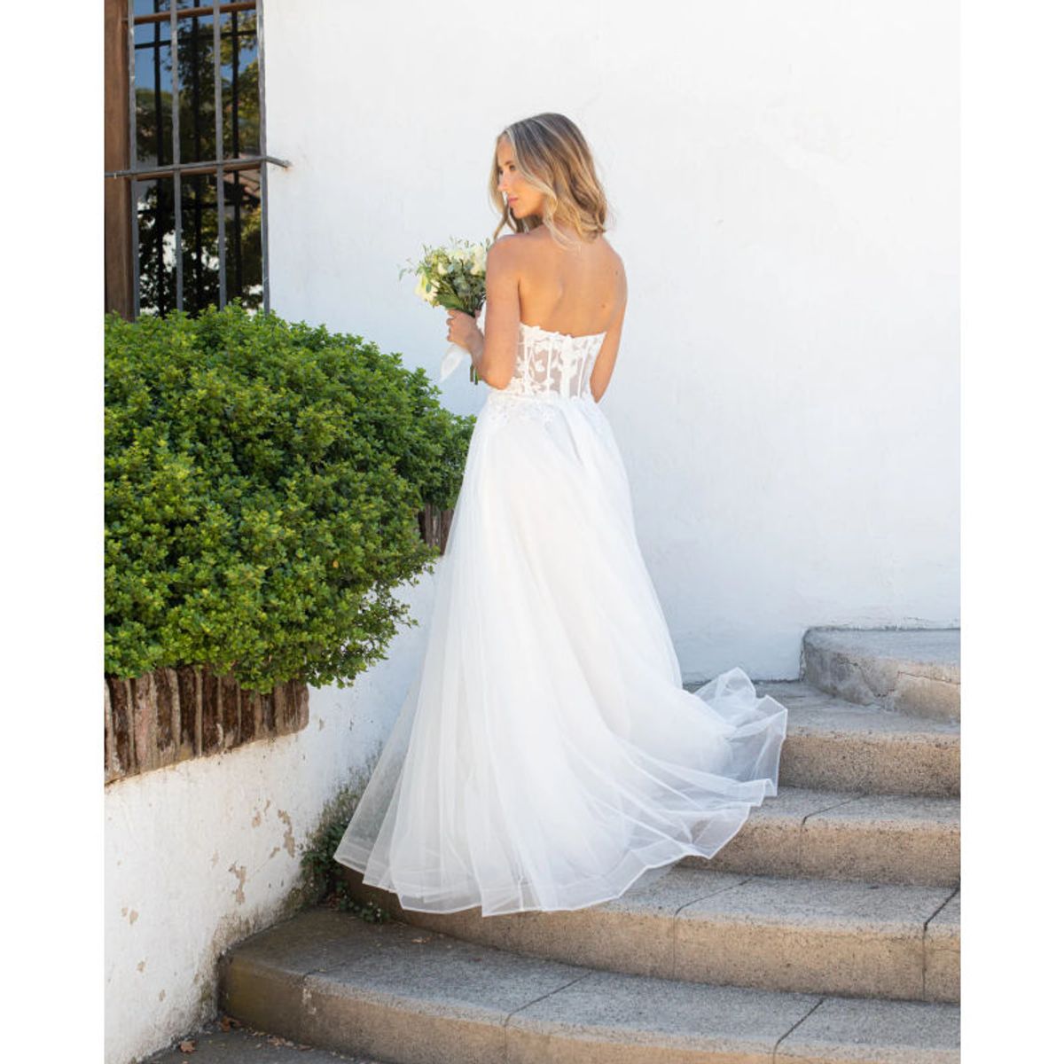 MI PLACARD - Vestido Largo de Novia Carmina Blanco