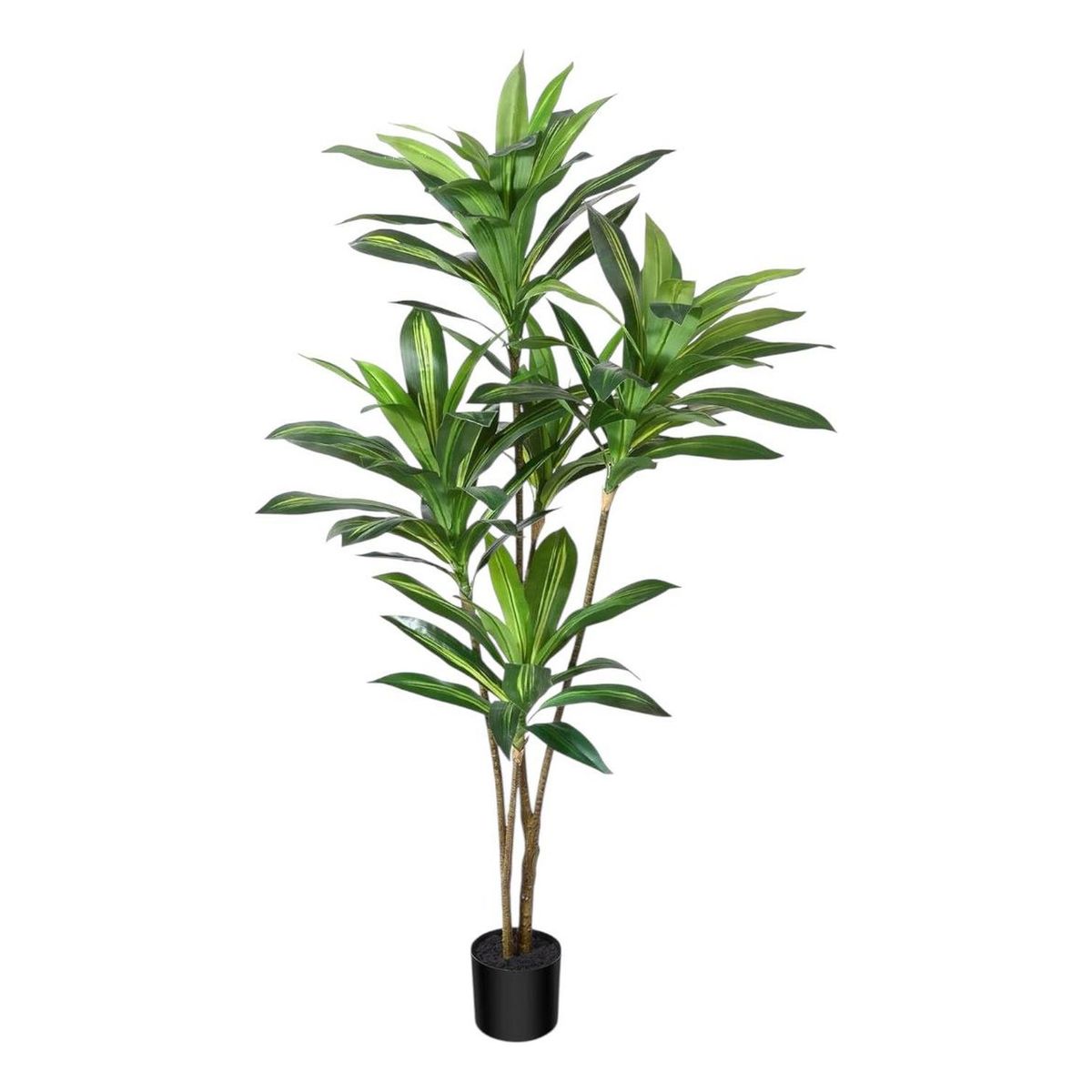 ARBUSTO REAL - Planta Artificial Dracaena 165 Cm. Premium / Arbusto Real Verde