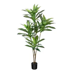 ARBUSTO REAL - Planta Artificial Dracaena 165 Cm. Premium / Verde