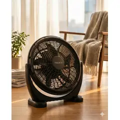 PALSON - Ventilador Box potencia 45W con Temporizador y 3 Velocidades 5 Aspas 16 Pulgadas Marca