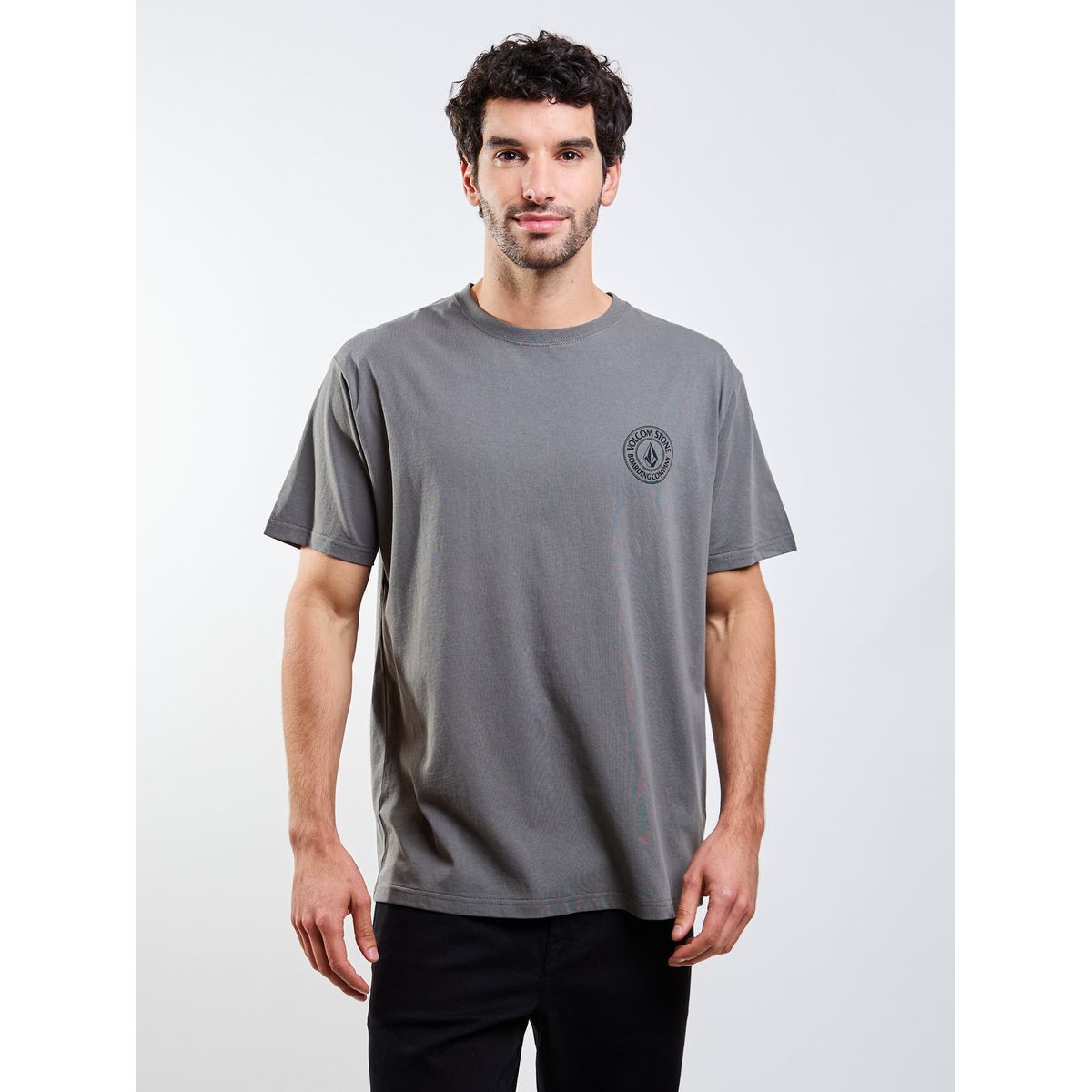 VOLCOM - Polera MC Drain You Verde Hombre Volcom