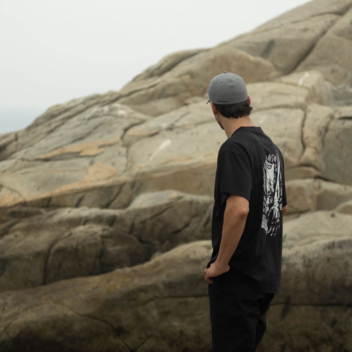 VOLCOM - Polera MC Kun N Rip Negro Hombre Volcom